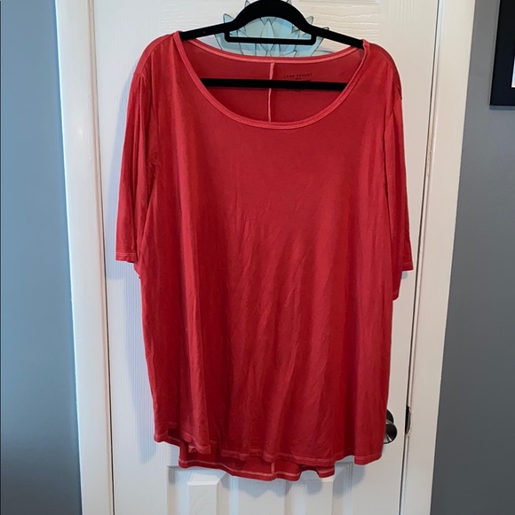 Lane Bryant Tops - Red Swing Tee